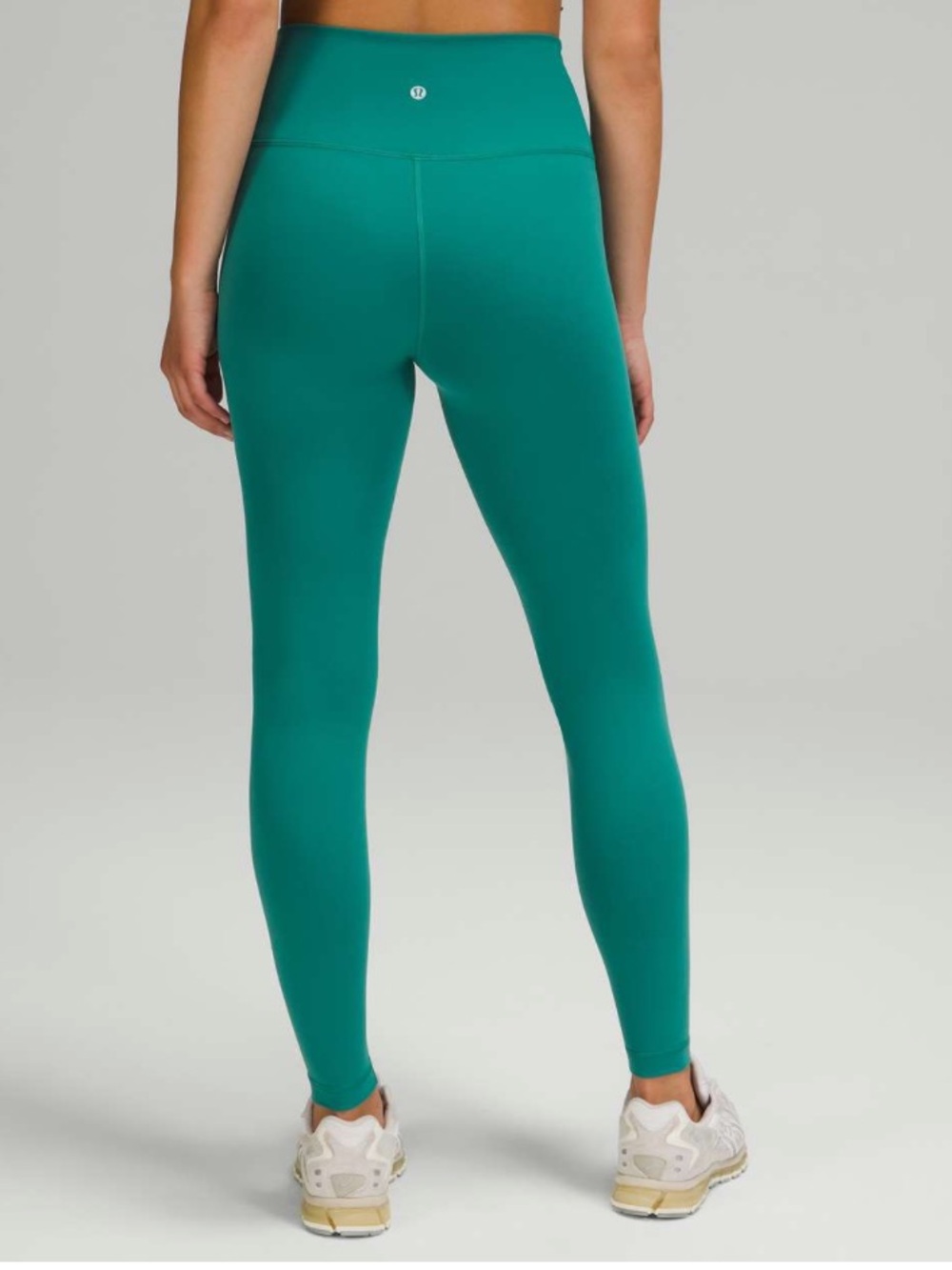 Lululemon Wunder Train High-Rise Tight 28” Teal Lagoon Size 6